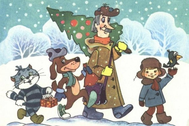 Новый Год В Простоквашино Мультфильм Новый Год В Простоквашино Мультфильм